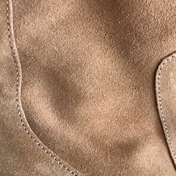 ZARA TRAFALUC SUEDE-LIKE FEEL LEATHER ANKLE BOOTS - Picture 12 of 12